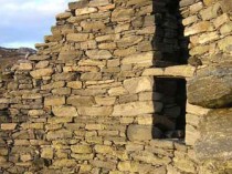 Carloway Broch stonework